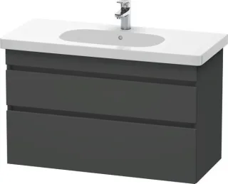 Duravit DuraStyle Waschtischunterbau wandhängend Graphit Matt 1000x453x610 mm - DS648504949 DS648504949