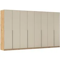 OTTO home Drehtürenschrank Kleiderschrank Schrank Garderobe AGORDO Schlafzimmer (in zwei Griff-Farben, Breiten 91-405 cm, Dekor- oder Hochglanzfront) durchdachte Innenausstattung, in 8 Breiten und 2 Höhen MADE IN GERMANY