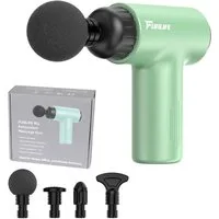 FunLife Massagepistole Mini Massagepistole für Reise & Alltag, Komplett-Set, Kompakt & Reisebereit, 0,5 kg · 12 mm Tiefenmassage · USB-C