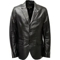 Zimmert Leather Ledersakko Boris Ledersakko Schwarz, Braun, Cognac