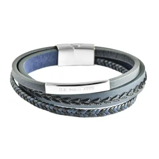 US Polo Assn Jewellery Harrison Lederarmband