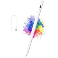 TUWENA Eingabestift Stylus Stift für Apple iPad, Palm Rejection und Neigungssensitivität Stift für iPad 6.-8./A16, Pro M4/13,11",12.9", Mini 5., Air M2/M3 3.-5