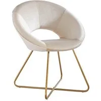 HOME DELUXE Stuhl Samtstuhl SELESA 72 x 58 x 44 cm, Esszimmerstuhl Küchenstuhl