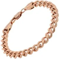 trendor Edelstahlarmband 75894, für Damen Edelstahl mit Roségold-Beschichtung 16 cm