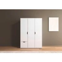 rauch Drehtürenschrank Kleiderschrank Schrank Garderobe Wäscheschrank NARAI mit Schubladen (in 3 verschiedenen Ausstattungen BASIC/CLASSIC/PREMIUM) Griffausfräsungen für eine grifflose Optik TOPSELLER MADE IN GERMANY