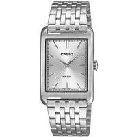 CASIO TIMELESS COLLECTION Quarzuhr MTP-B215D-7AVER, Armbanduhr, Herrenuhr, Edelstahlarmband, analog