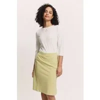 Tranquillo Sommerrock Slub Jerseyrock Finjaa aus Bio-Baumwolle GOTS-zertifizierter, Slub-Jerseyrock, aus 100 % Bio-Baumwolle