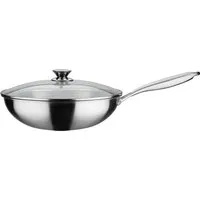 GSW Wok Asia, Edelstahl 18/8, Ø 32 cm, Induktion
