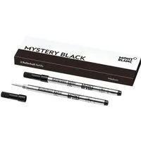 MONTBLANC Gelroller Rollerball Mine mittel 2er-Pc schwarz mystery black Montblanc 128231
