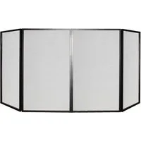 7even Klapptisch Faltbares Tischcover / DJ Screen Bar Pult Screen 280 x 120cm 4 teilig