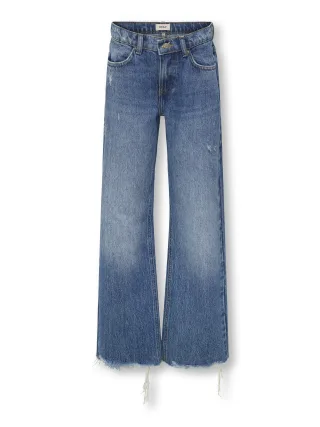 KIDS ONLY - KOGJUICY WIDE DES DNM JEANS AZG760 medium blue denim - Gr. - 152