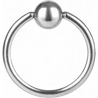 Taffstyle Intimpiercing Intim Piercing BCR Ring Klemm Ohr Nase Lippe Brust, Piercing BCR Ring Septum Klemm Big Captive Bead Tragus Helix Ohr Nase