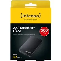 Intenso HDD externe Festplatte Memory Case 2,5 Zoll 500GB USB 3.2 externe HDD-Festplatte
