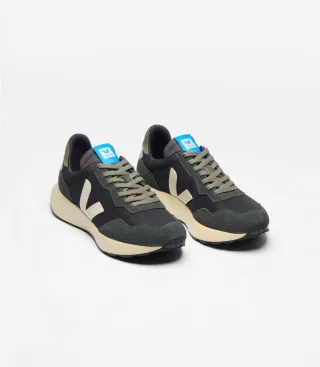 Veja Paulistana Damen Schwarz Pierre Sneaker