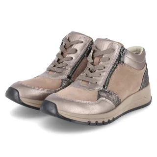 Waldläufer Halbschuhe APRIL  Beige - Gr. 37,5 -  Leder und Textil