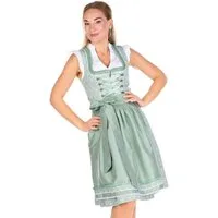MarJo Dirndl Midi Dirndl 2tlg. - LIEBENFELS - jadegrün
