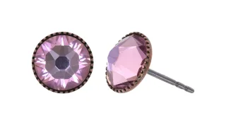 konplott - Ohrstecker - Black Jack pink