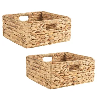 Idimex Aufbewahrungskörbe, Natur, Naturmaterialien, Mode, 32x15x32 cm, Ordnen & Aufbewahren, Aufbewahrungsboxen