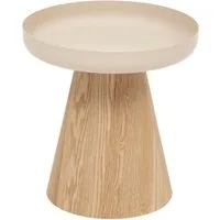 Atmosphera Créateur d'intérieur Beistelltisch Couchtisch HERCYNA auf einem Bein, Ø 40 cm (funktional)