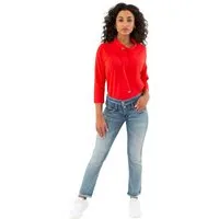 Herrlicher Regular-fit-Jeans Herrlicher, Baby Cropped Jeans aus Bio-Baumwolle