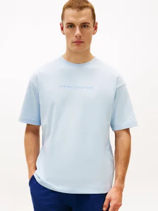 SS LOGO TEE Breezy Blue - Gr. - S