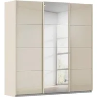 OTTO home Schwebetürenschrank Kleiderschrank Kleiderschränke Schrank Garderobe AGORDO mit Glasfront (Breiten 203/271/315/360 cm, Höhen 210/229 cm) durchdachte Innenausstattung, in 4 Breiten und 2 Höhen MADE IN GERMANY