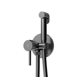 Steinberg Serie 100 Bidet Unterputz - Einhebelmischer, Gunmetal gebürstet 100 1350 BGM