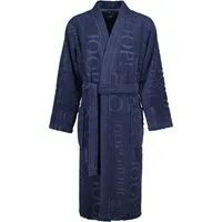 JOOP! Herrenbademantel Kimono 1664 Kimono Velours, Kimono, 100% Baumwolle