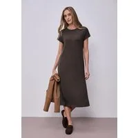 STREET ONE Jerseykleid mit Rundhalsausschnitt