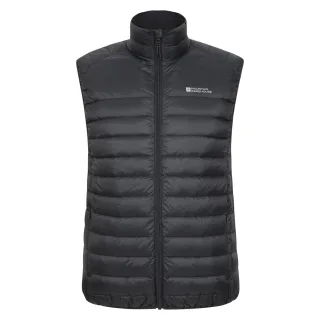 Mountain Warehouse Herren Featherweight II Gilet (Schwarz)