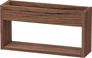 Duravit Ketho Wandregal Nussbaum dunkel Matt 500x135x240 mm - KT253702121 KT253702121