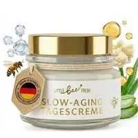 little bee fresh Tagescreme mit echtem Bienengift, Hyaluron und Arganöl - SLOW-AGING Gesichtscreme, 1-tlg., mit echtem Bienengift