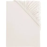 s.Oliver Spannbettlaken TABEA, 100% Baumwolle, 145 g/m², Jersey, Gummizug: rundum, (1 Stück), Bettlaken für Matratzen bis 25 cm Höhe, perfekter Sitz, bügelfrei