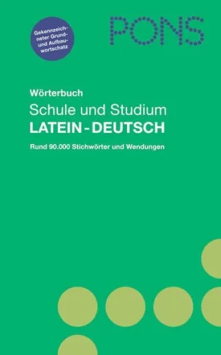 PONS Wörterbuch für Schule und Studium Latein für Rheinland-Pfalz: Latein-Deutsch