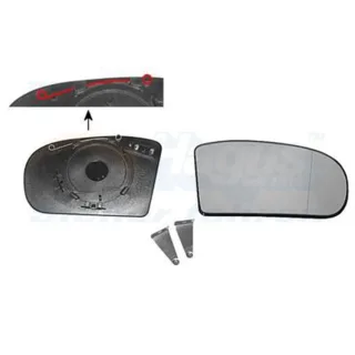 Van Wezel Au?enspiegelglas rechts beheizbar Mercedes C-Klasse W203