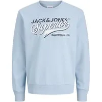 Jack & Jones Junior Sweatshirt JJELOGO SWEAT CREW NECK 2COL SS26 SN MNI