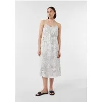 comma Midikleid Kleid Midikleid mit längenverstellbaren Spaghettiträgern