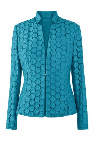 select! by Hermann Lange - Jacke/Blazer petrol - Gr. - 38