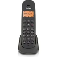 Profoon PDX300 Serie Schnurloses DECT-Telefon (Mobilteile: 1, DECT 1.8Ghz, Klarer DECT-Sound, speicher 50 Nr., Rückruffunktion, hörgerätetauglich)