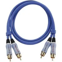 OEHLBACH Cinch Audio Anschlusskabel [2x Cinch-Stecker - 2x Cinch-Stecker] 0.50 Audio- & Video-Kabel, (50.00 cm)