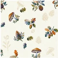 texpot Tischdecke Wachstuch Pilz Blätter Herbst abwischbar (1-tlg)
