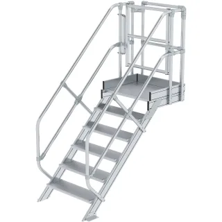 Munk Treppen-Modul Aluminium geriffelt - 632309
