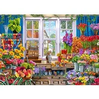 Bluebird Puzzle Puzzle Flower Shoppe, Puzzleteile