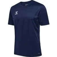 hummel T-Shirt hmlESSENTIAL (100% rec. Polyester) Kurzarm marineblau Herren