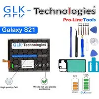 GLK-Technologies Samsung Galaxy S21 5G SM-G991B EB-BG991ABY Handy-Akku nklusive Profi Werkzeug Set 4200 mAh