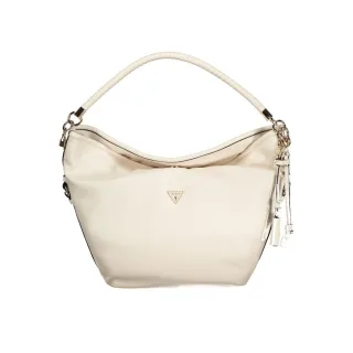 Guess Jeans Schwarze Polyurethan Damen-Handtasche