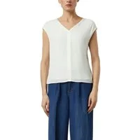 comma Blusenshirt Sommer-Top mit V-Ausschnitt, ärmellos