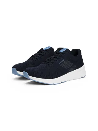 Tommy Hilfiger Sneaker "MODERN COMFORT RUN KNIT", Freizeitschuh, Halbschuh, Schnürer mit weich gepolstertem Schaftrand