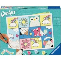 Ravensburger Malen nach Zahlen Squishmallows, Made in Europe
