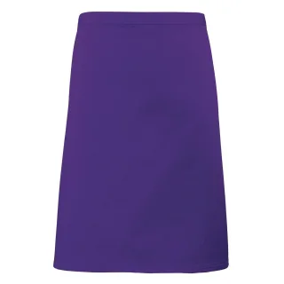 Premier - Herren/Damen Unisex Taillenschürze "Colours Collection" (Violett)